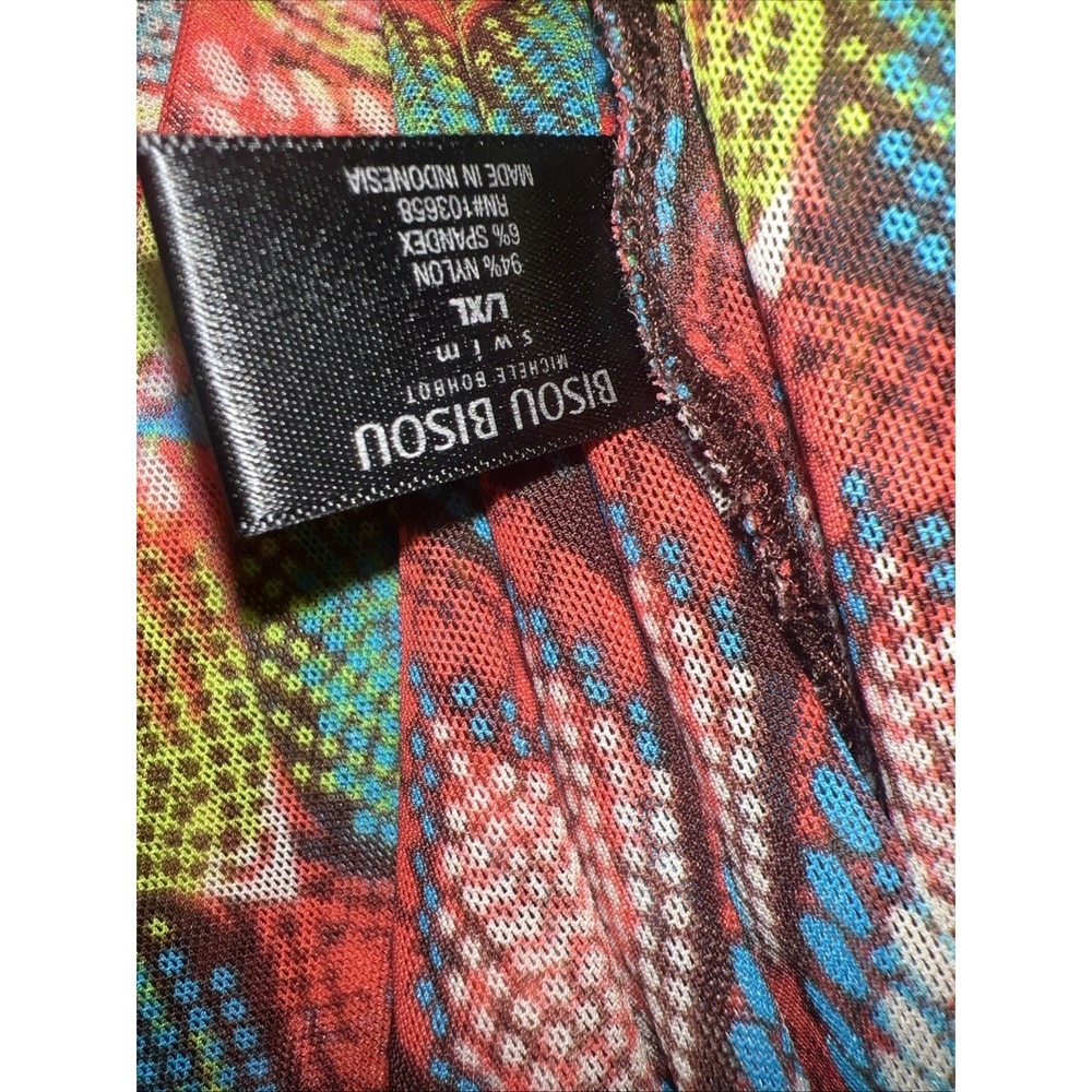 Colourful Bisou Bisou Swim Coverup L/XL - Picture 6 of 6